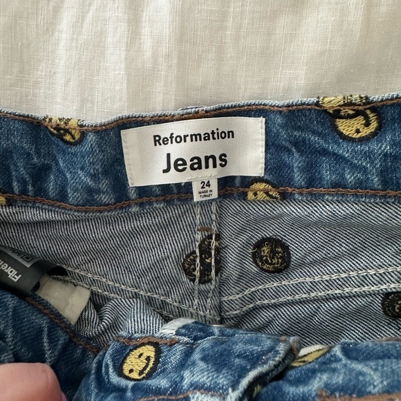 reformation mixed emotions jeans - Picture 7 of 10